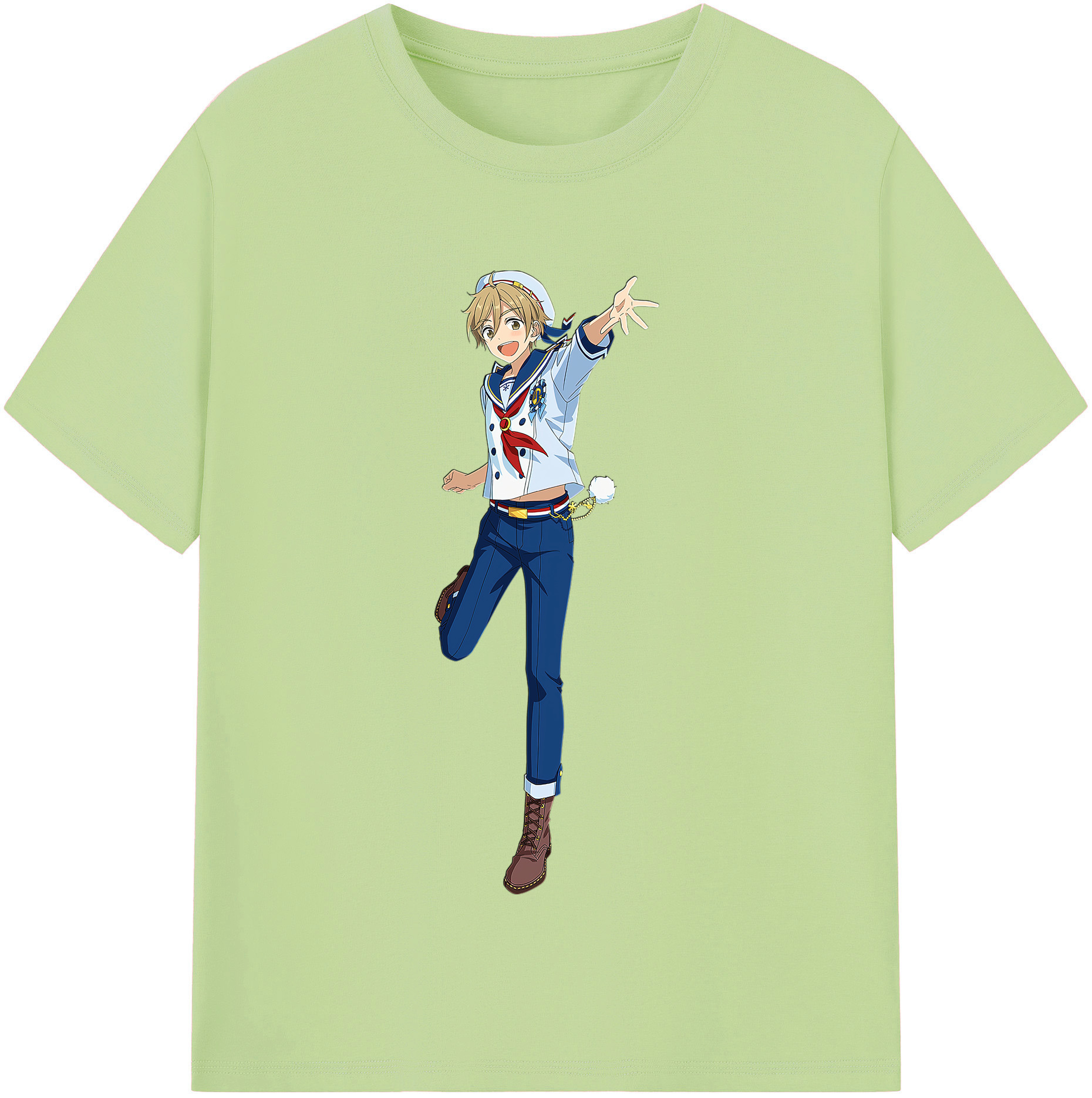 （画像用） あんさんぶるスターズ! Ensemble Stars 綿100％半袖Tシャツ（フロントプリント）